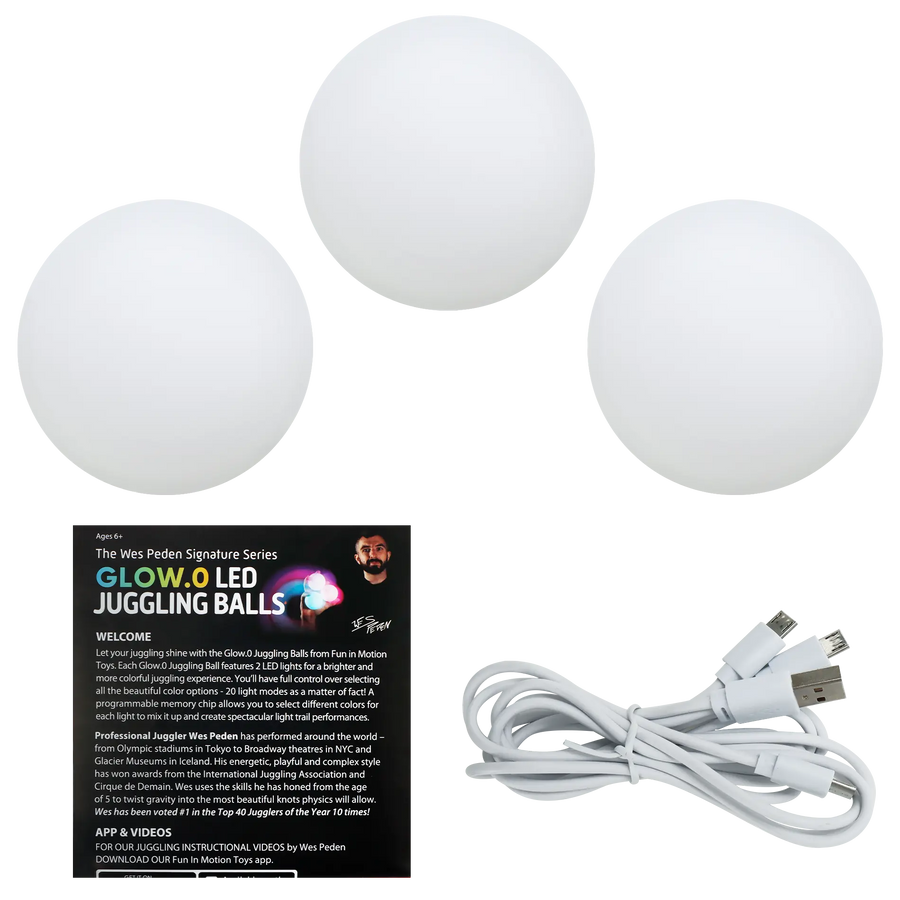 Wes Peden Glow.0 Juggling Balls - Play Time